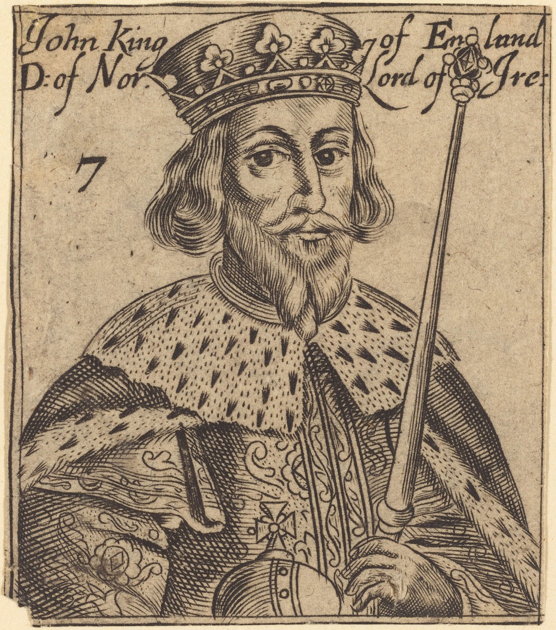 João, Rei da Inglaterra de British 17th Century