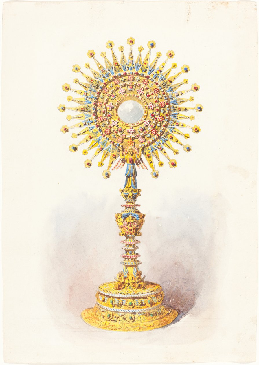 Um Ostensório de British 19th Century