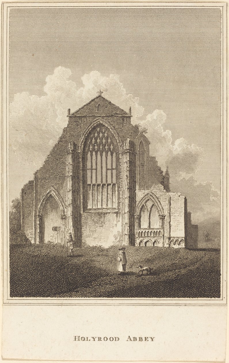 Abadia de Holyrood de British 19th Century