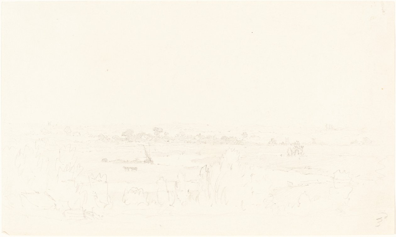 Paisagem de British 19th Century