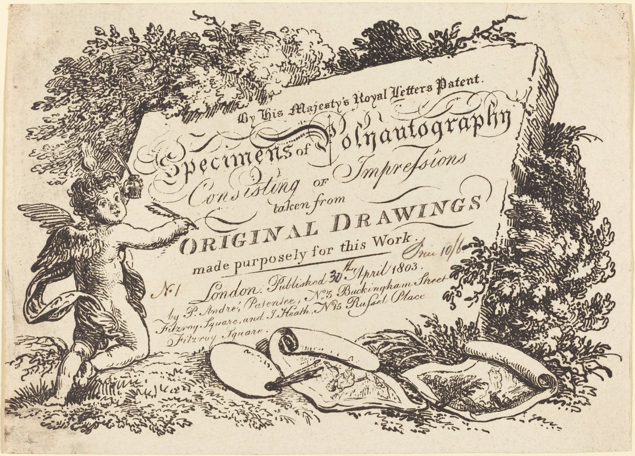 Folha de rosto de British 19th Century