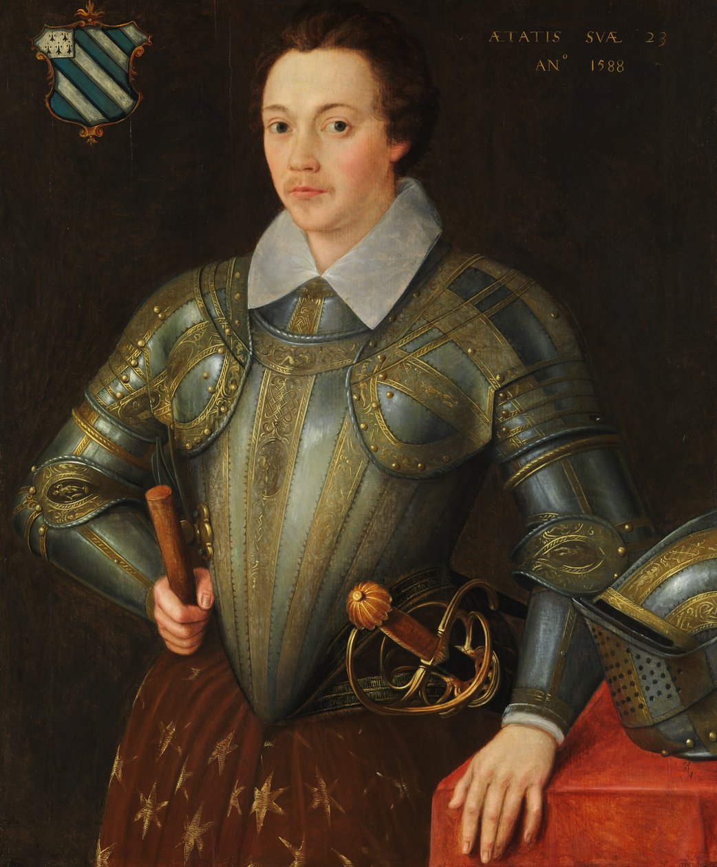 Sir John Shurley de Isfield 1565-1632. de British Painter