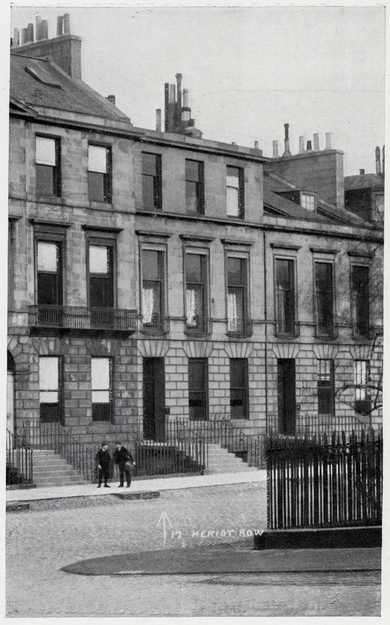 17, Heriot Row, casa de Robert Louis Stevenson e sua família em Edimburgo de British Photographer