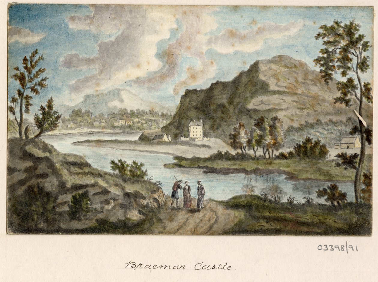 Uma série de esboços, vistas na Grã-Bretanha, no Continente e na América 1772-1778 (aguarela) de British School