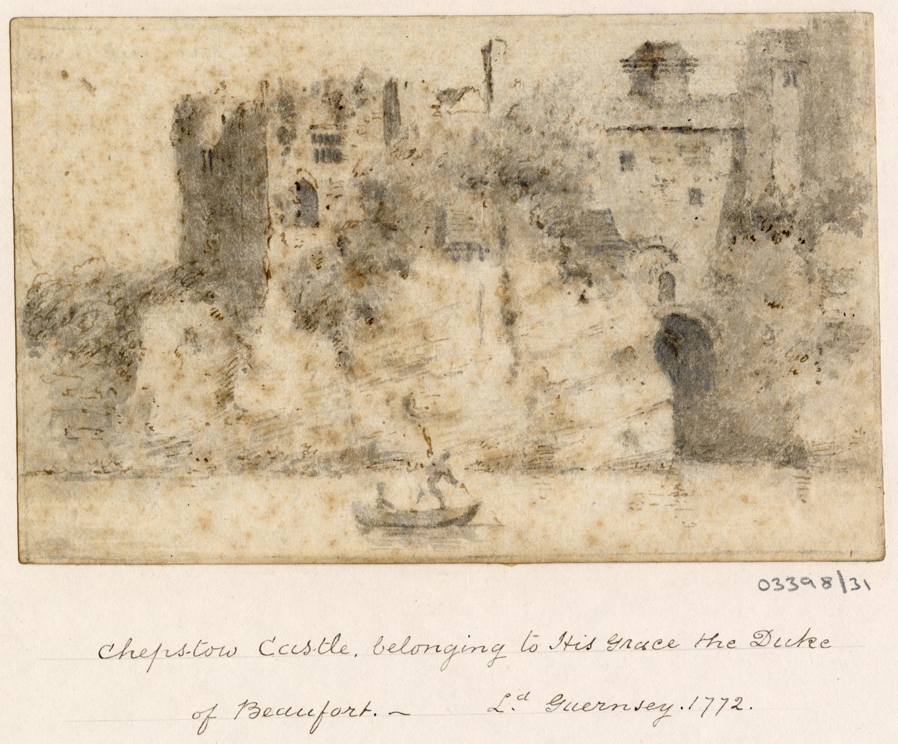 Uma série de esboços, vistas na Grã-Bretanha, no Continente e na América 1772-1778 (aguarela) de British School