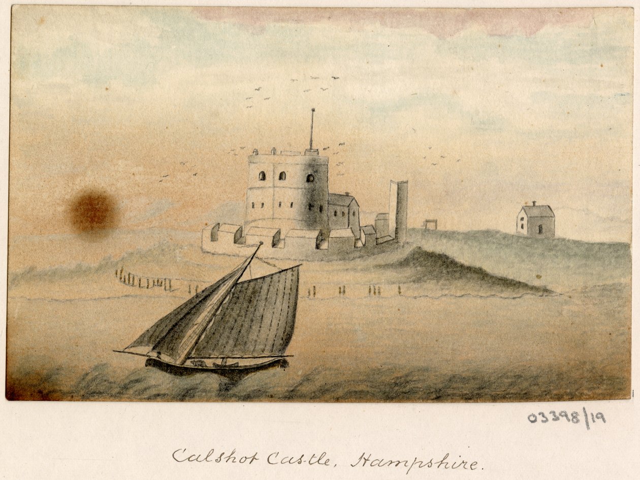 Uma série de esboços, vistas na Grã-Bretanha, no Continente e na América 1772-1778 (aguarela) de British School