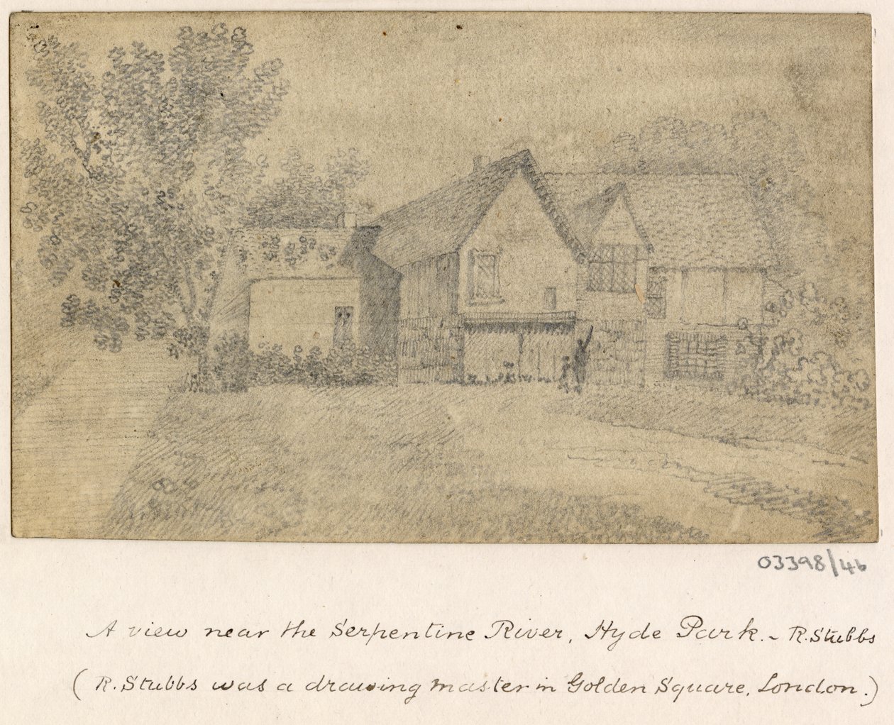 Uma série de esboços, vistas na Grã-Bretanha, no Continente e na América 1772-1778 (aguarela) de British School