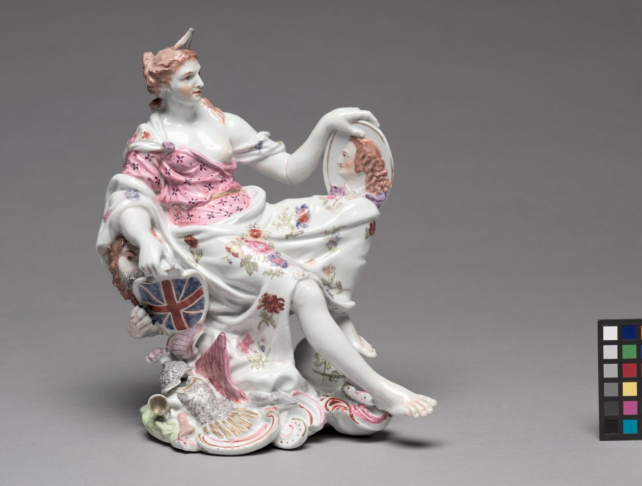 Britannia, fábrica de porcelana de Longton Hall, c.1756 de British School