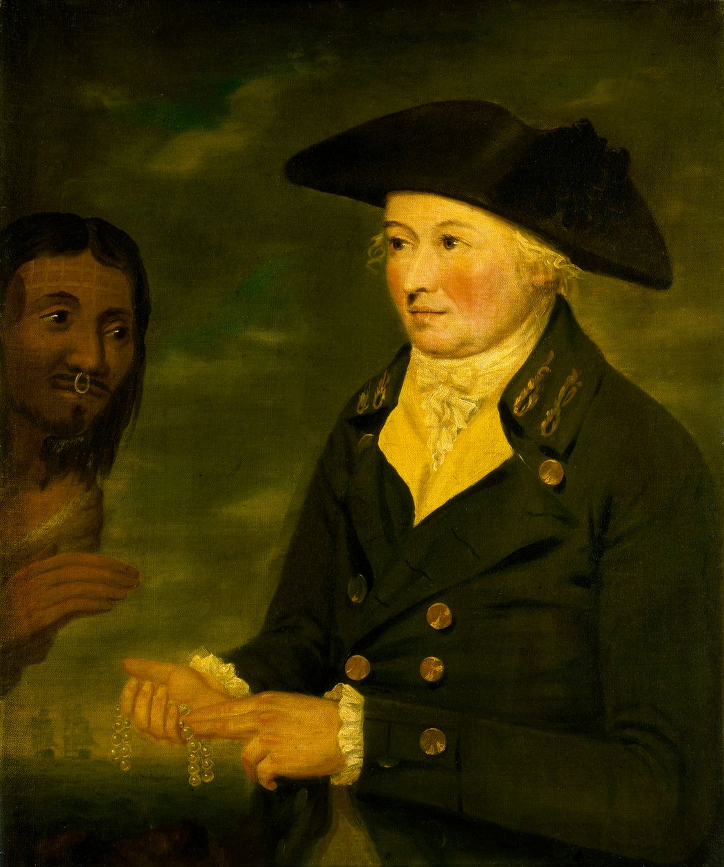 Capitão Nathaniel Portlock (1747-1817), c.1788 (óleo sobre tela) de British School