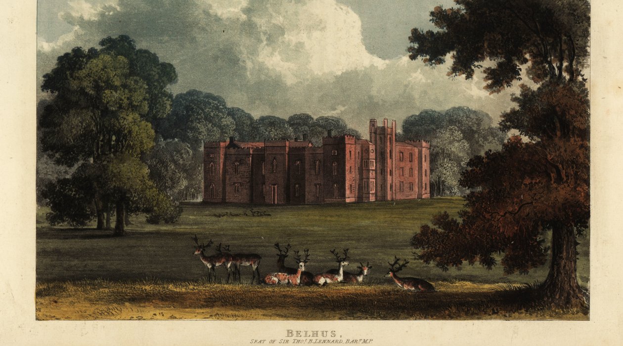 Clumber Park, Nottinghamshire, sede do Duque de Newcastle de British School