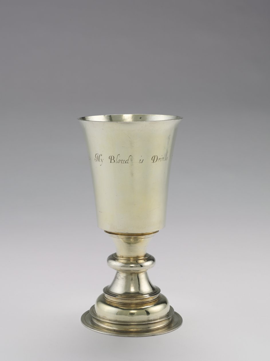 Taça da Comunhão, fabricada por DR, 1671-1672 de British School