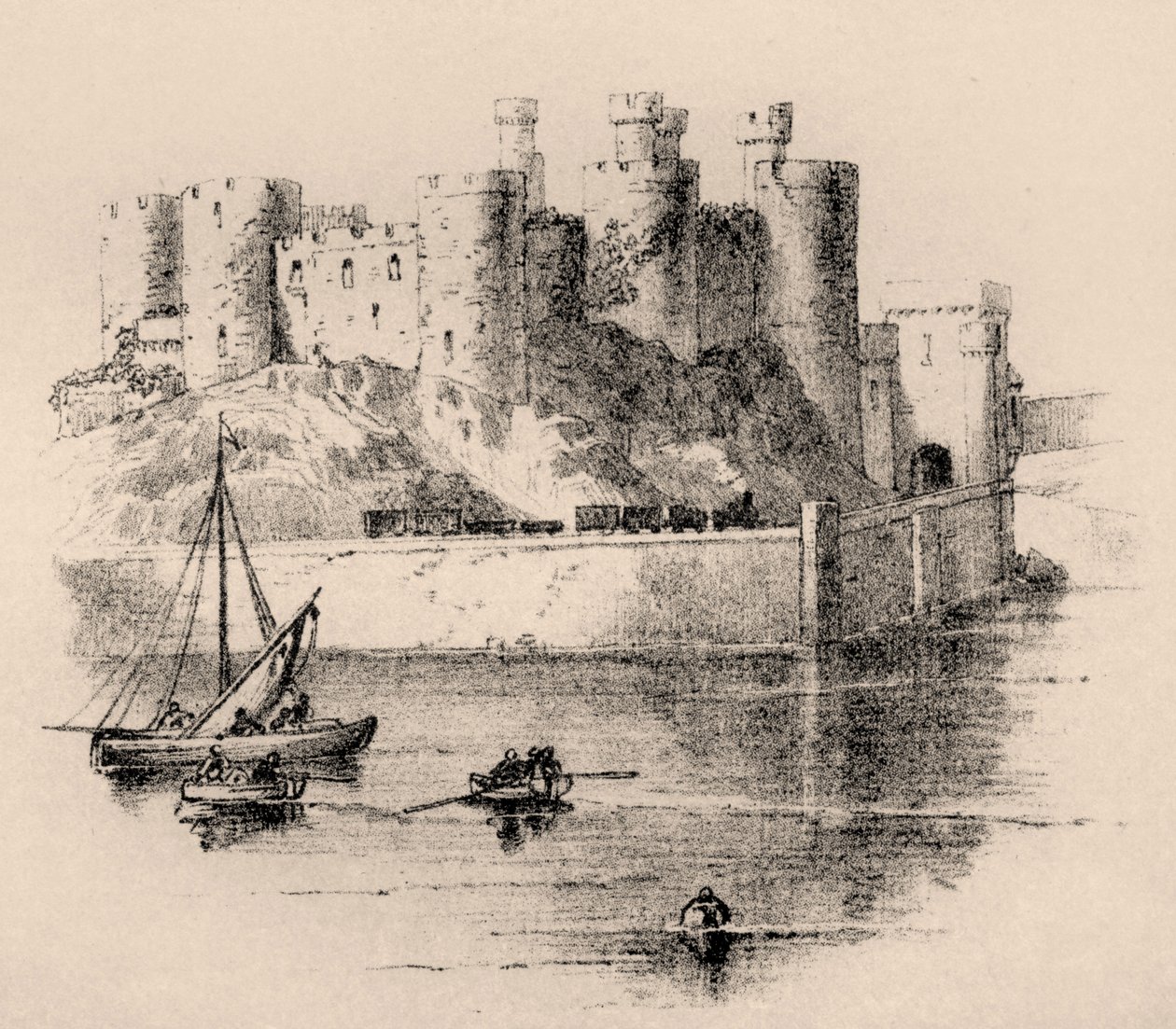 Castelo de Conwy de British School