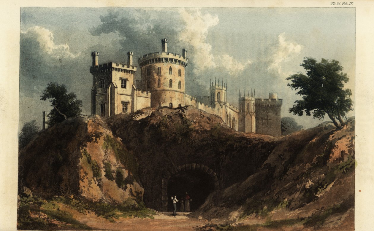 Castelo de Enmore, Somerset, a sede do 3º Conde de Egmont de British School