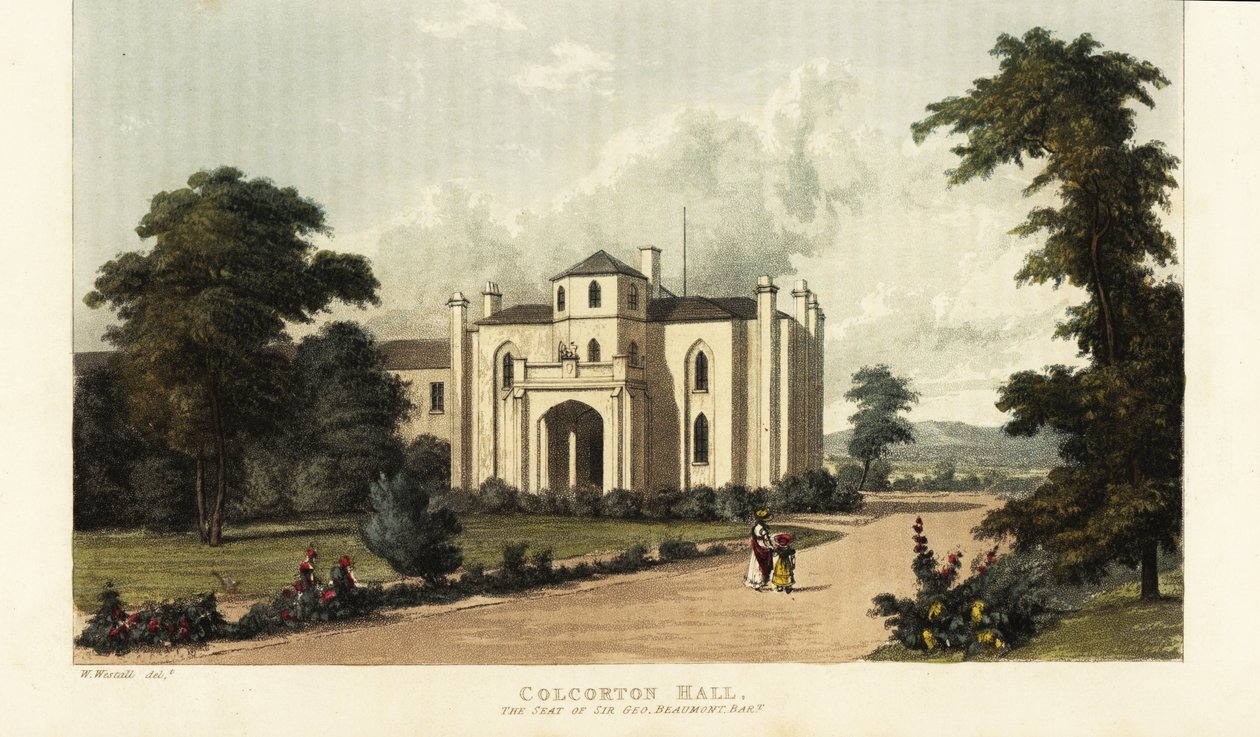 Castelo de Enmore, Somerset, a sede do 3º Conde de Egmont de British School