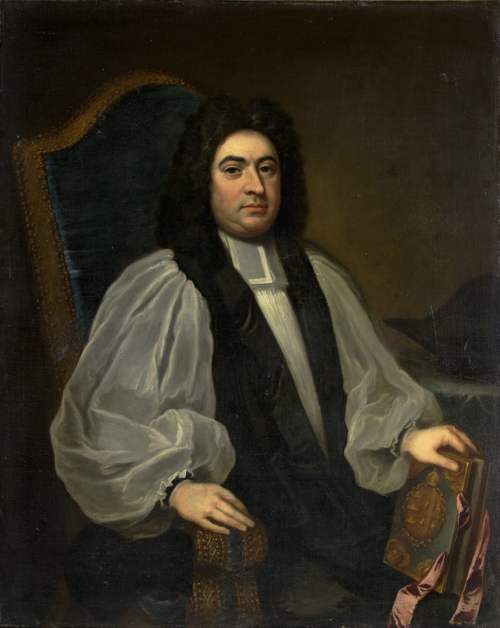 George Smallbridge, 22º bispo de Bristol, c.1715-19 (óleo sobre tela) de British School
