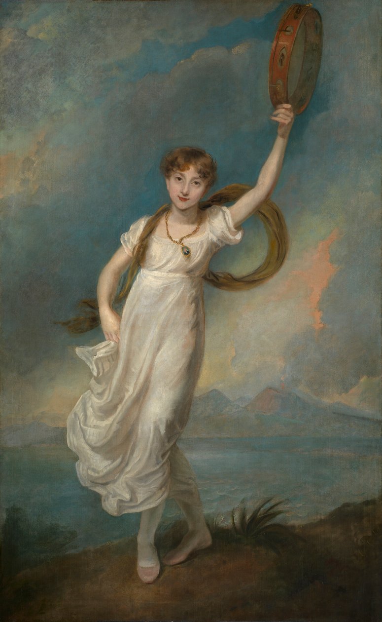 Horatia Nelson (1801-1881), c.1815 (óleo sobre tela) de British School