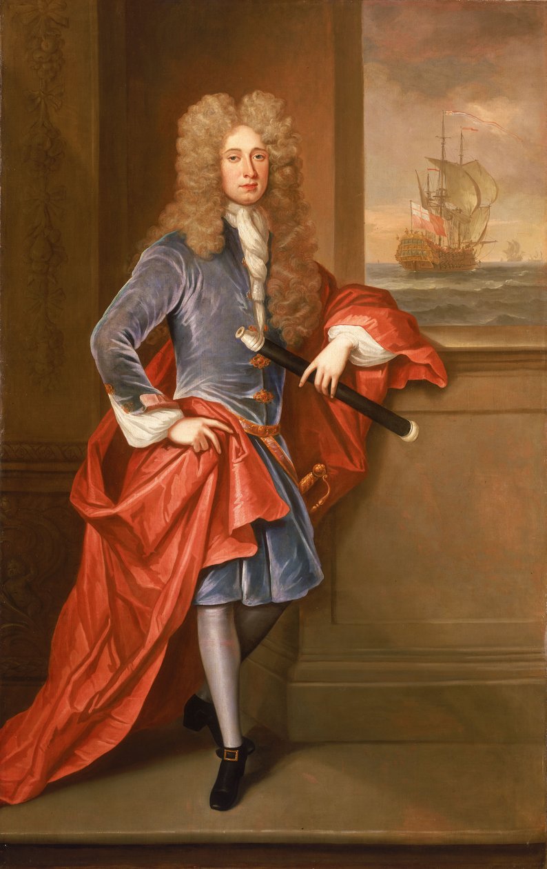 Isaac Townsend (d.1765), c.1707 (óleo sobre tela) de British School