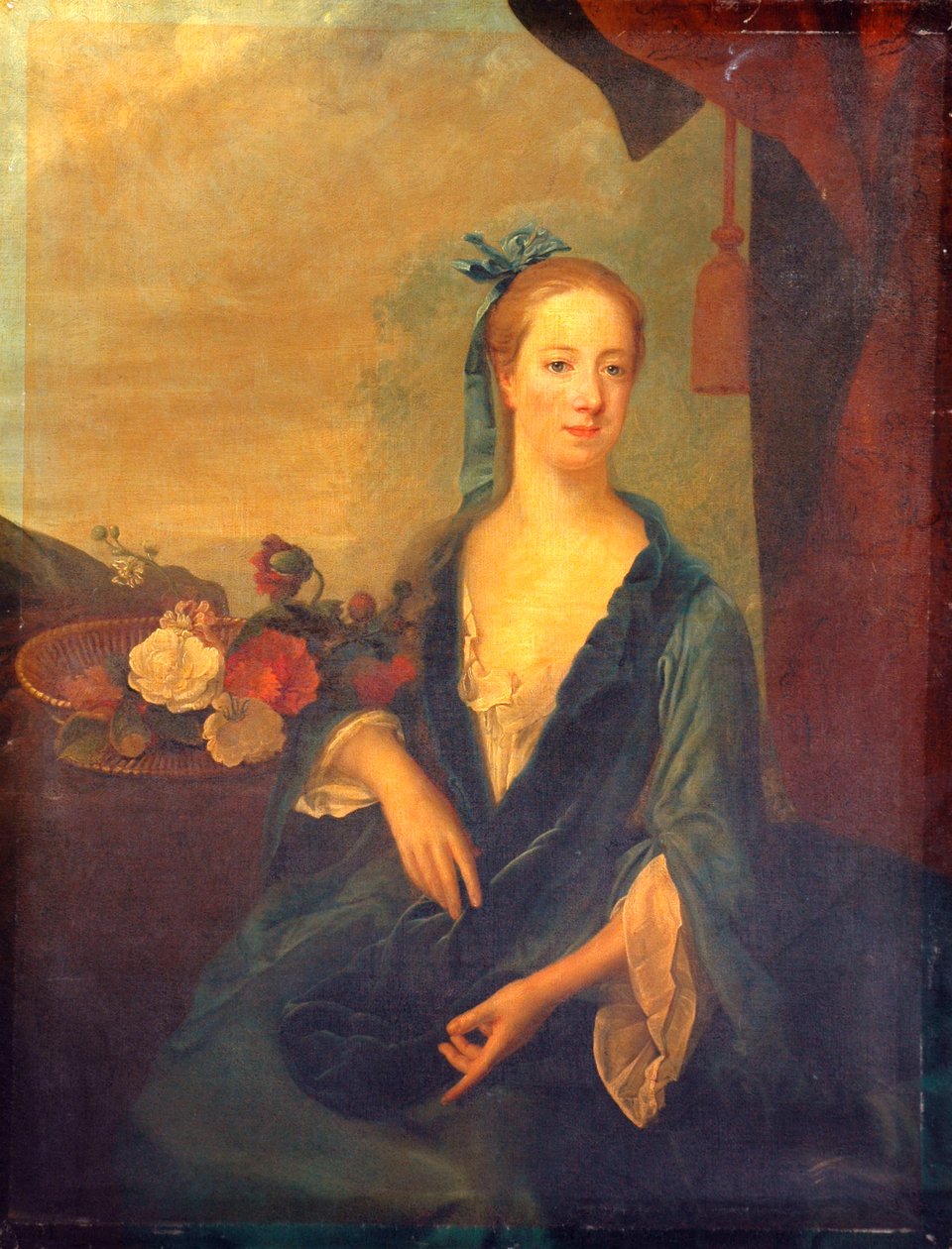 Lady In Blue, 1700 de British School