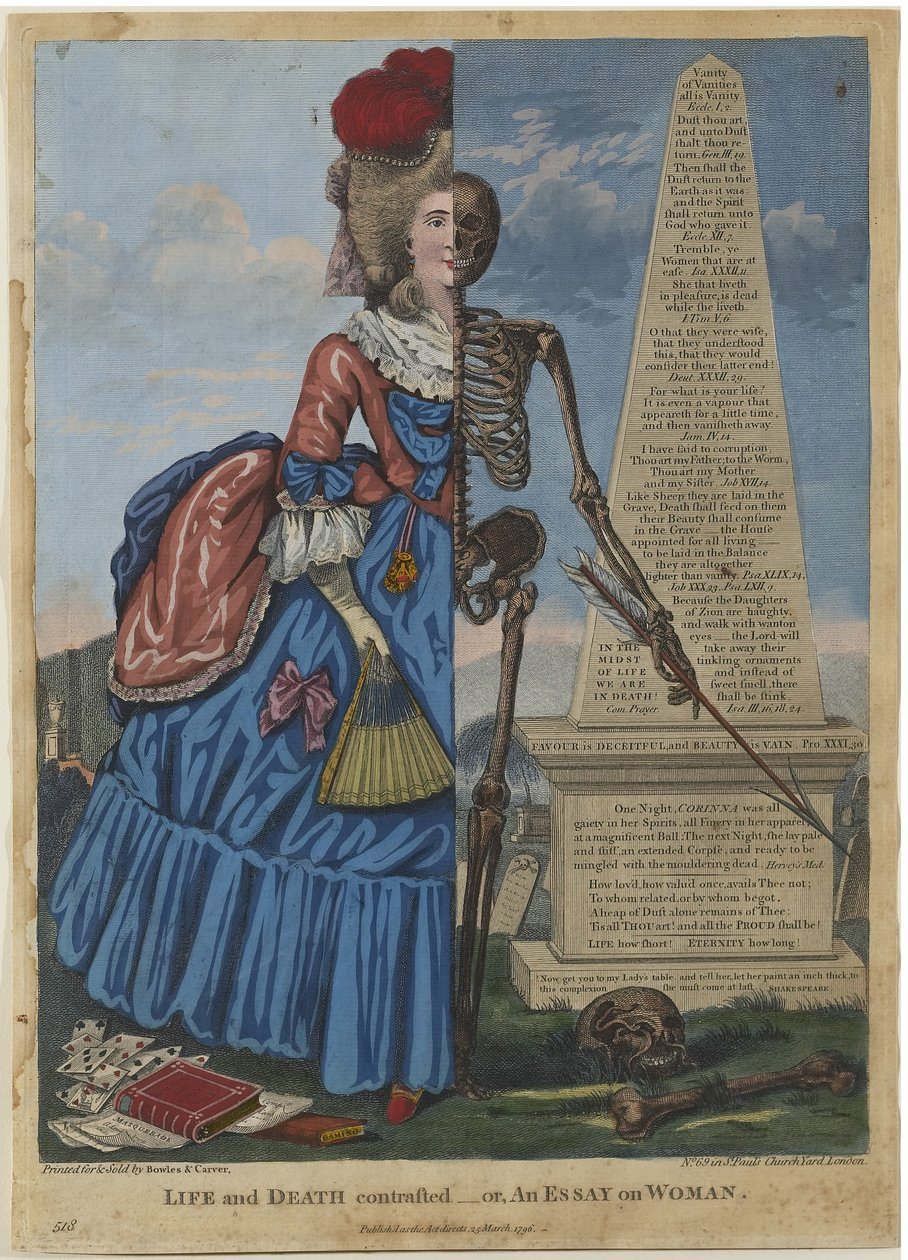 Vida e Morte Contrastadas, ou Um Ensaio sobre a Mulher de British School