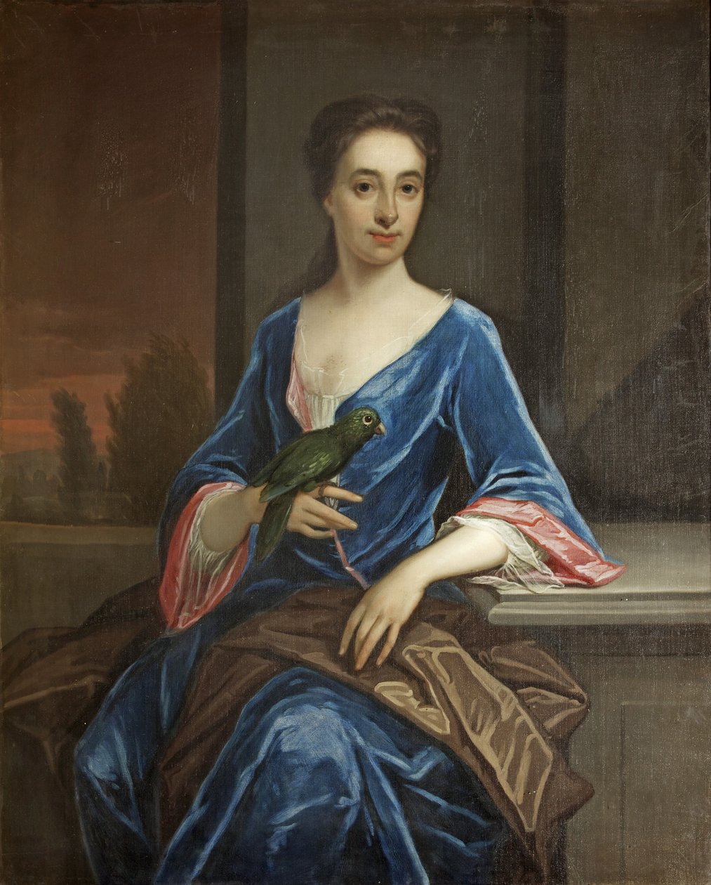 Retrato de Ann Pym (óleo sobre tela) de British School