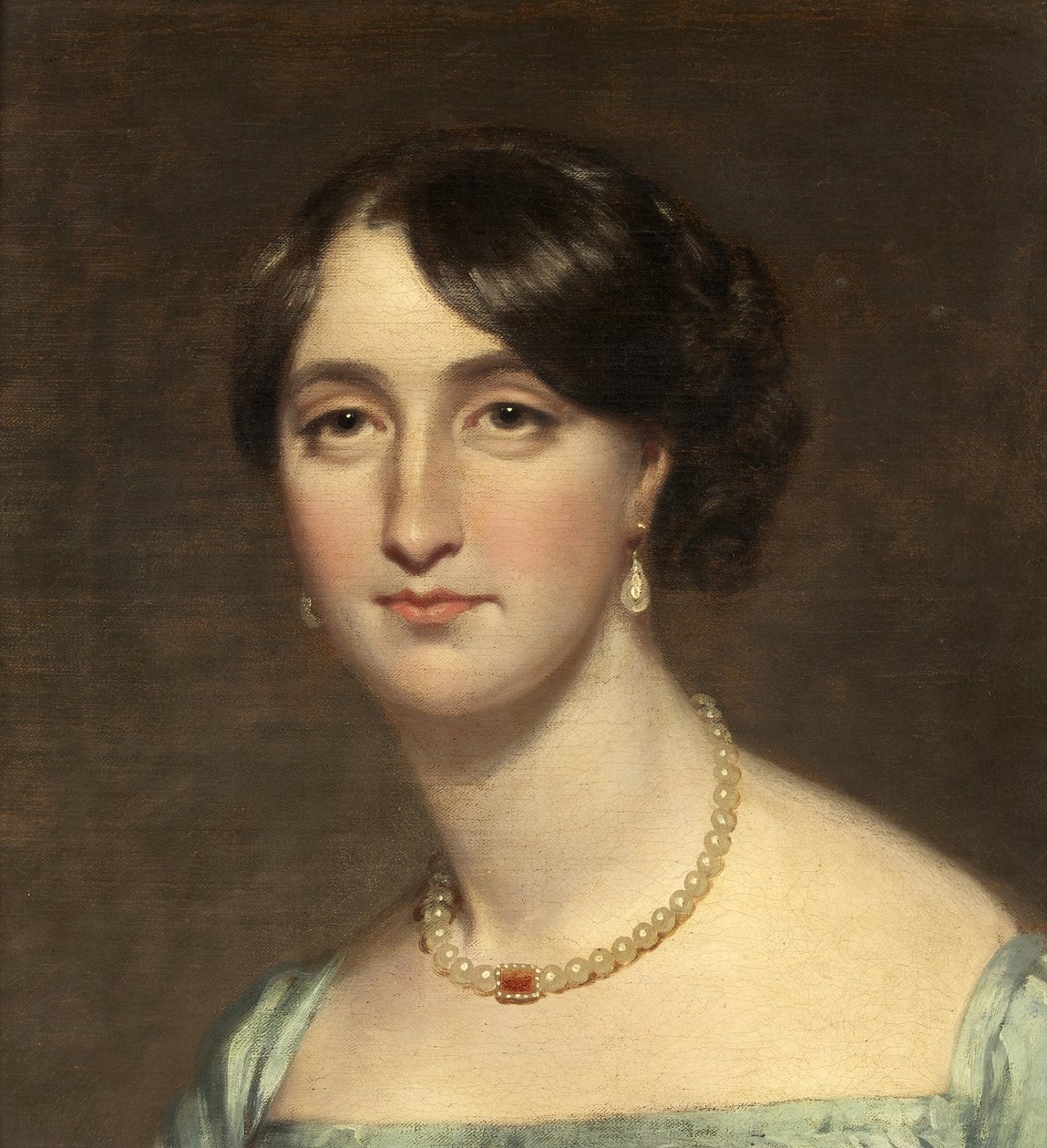 Retrato de Fanny Kemble, c.1830 (óleo sobre tela) de British School
