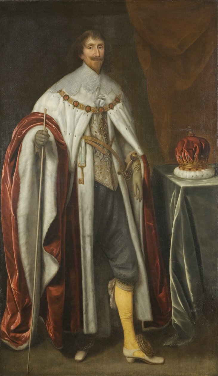 The Earl of Pembroke, c.1627 (óleo sobre tela) de British School