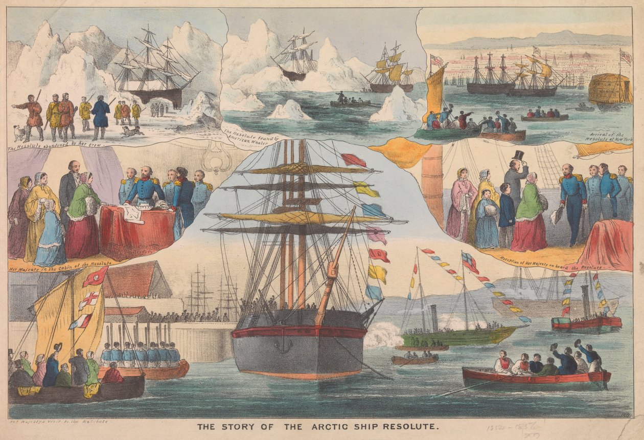 A história do navio ártico 