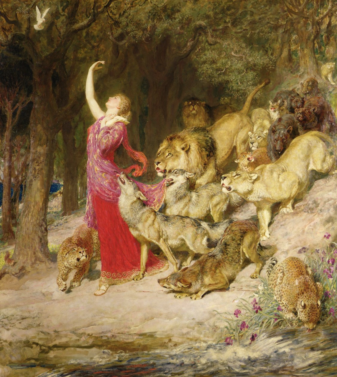 Afrodite, 1902 de Briton Riviere