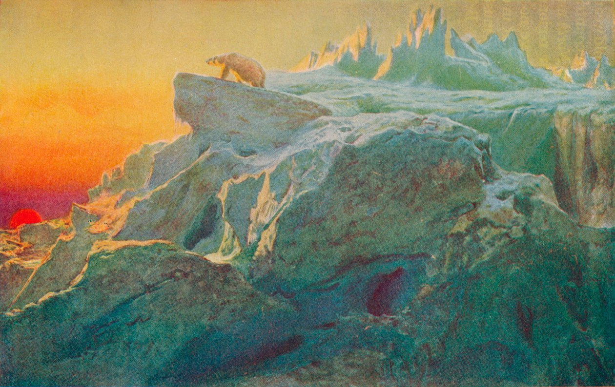Além dos passos do homem, c1894, 1928 de Briton Riviere