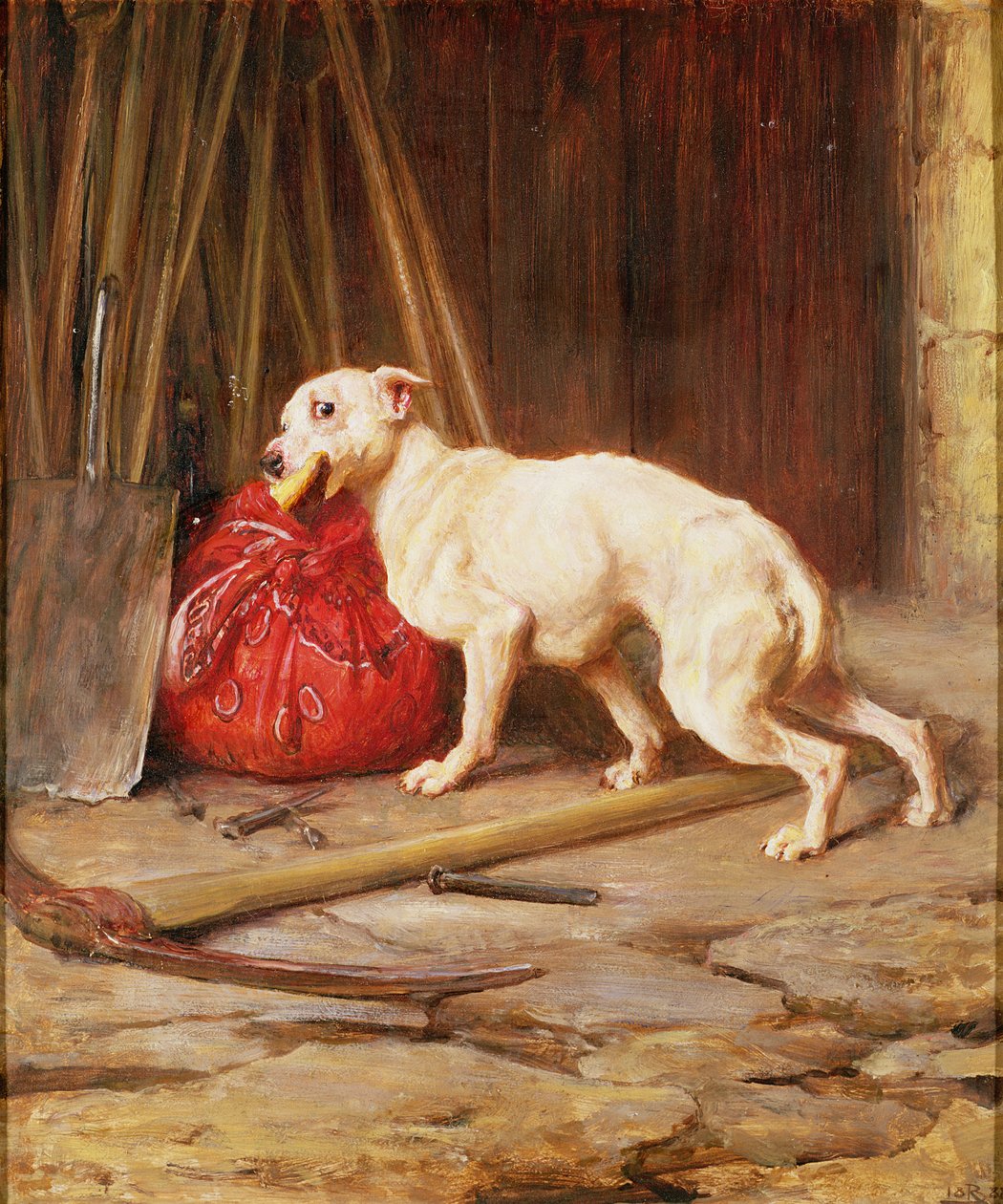 Furto mesquinho, 1888 de Briton Riviere