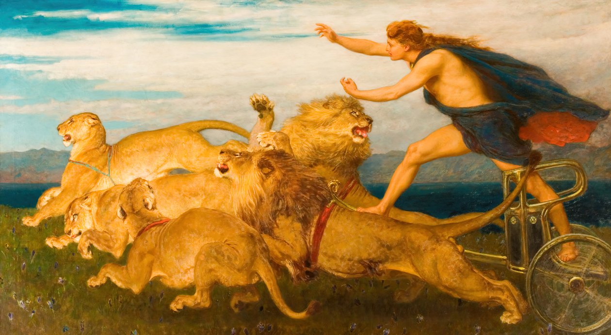 Apolo Febo, 1895-8. de Briton Riviere