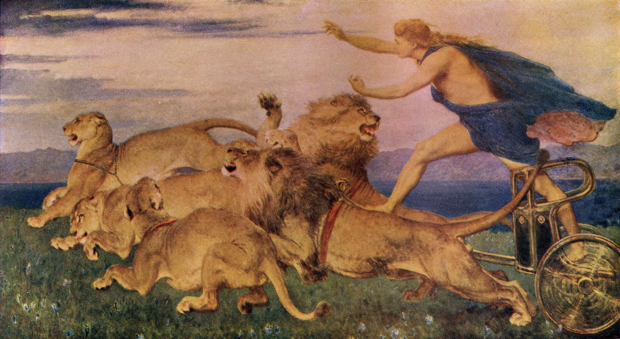 Phoebus Apollo, ilustração de &39;mito clássico e lenda&39; por AR Esperança Moncrieff, publicado c.1910 de Briton Riviere