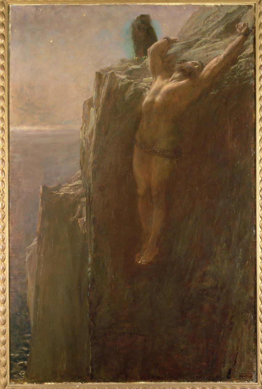 Prometeu Encadernado, 1889 de Briton Riviere