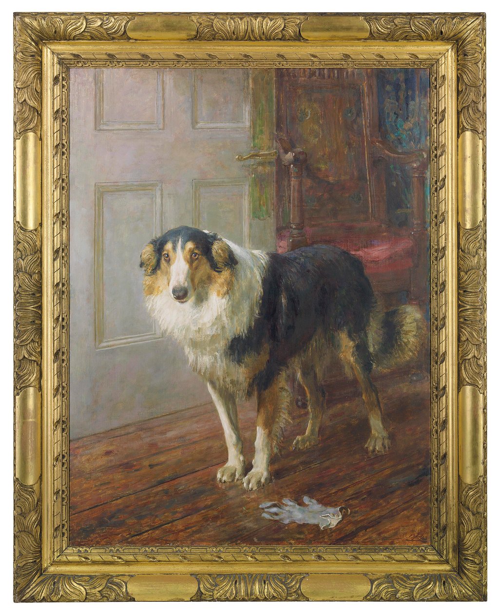 A luva, 1913 de Briton Riviere
