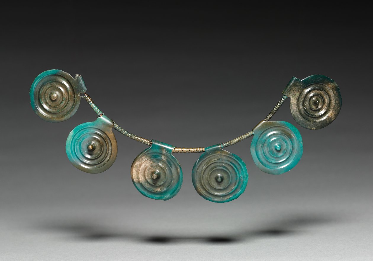 Elementos de um colar, c.1400-1300 AC de Bronze Age