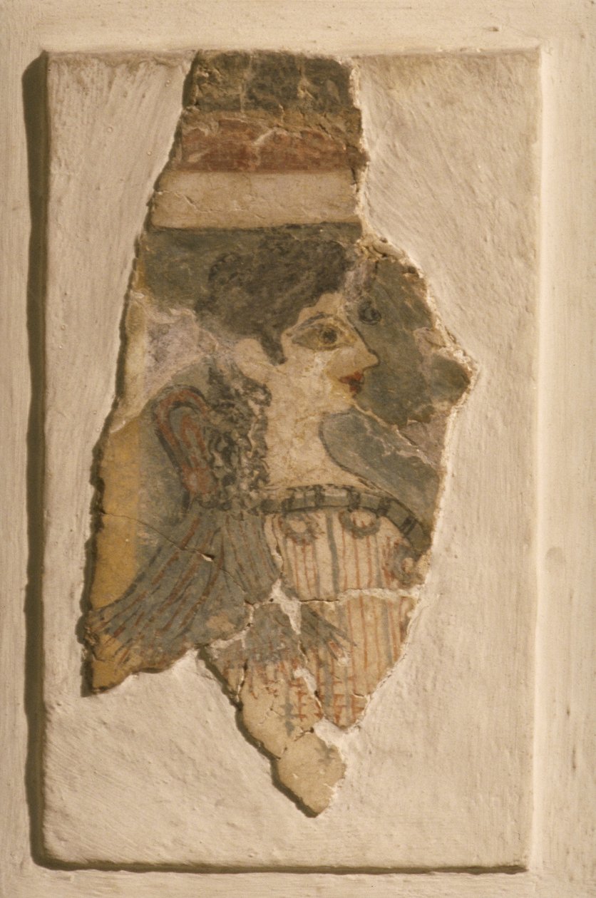 La Parisienne do Complexo do Palácio de Knossos de Bronze Age culture