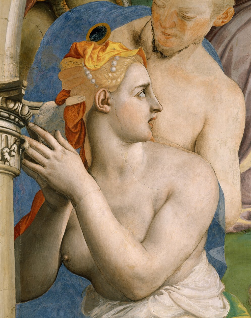 A adoração da cobra de bronze de Agnolo Bronzino