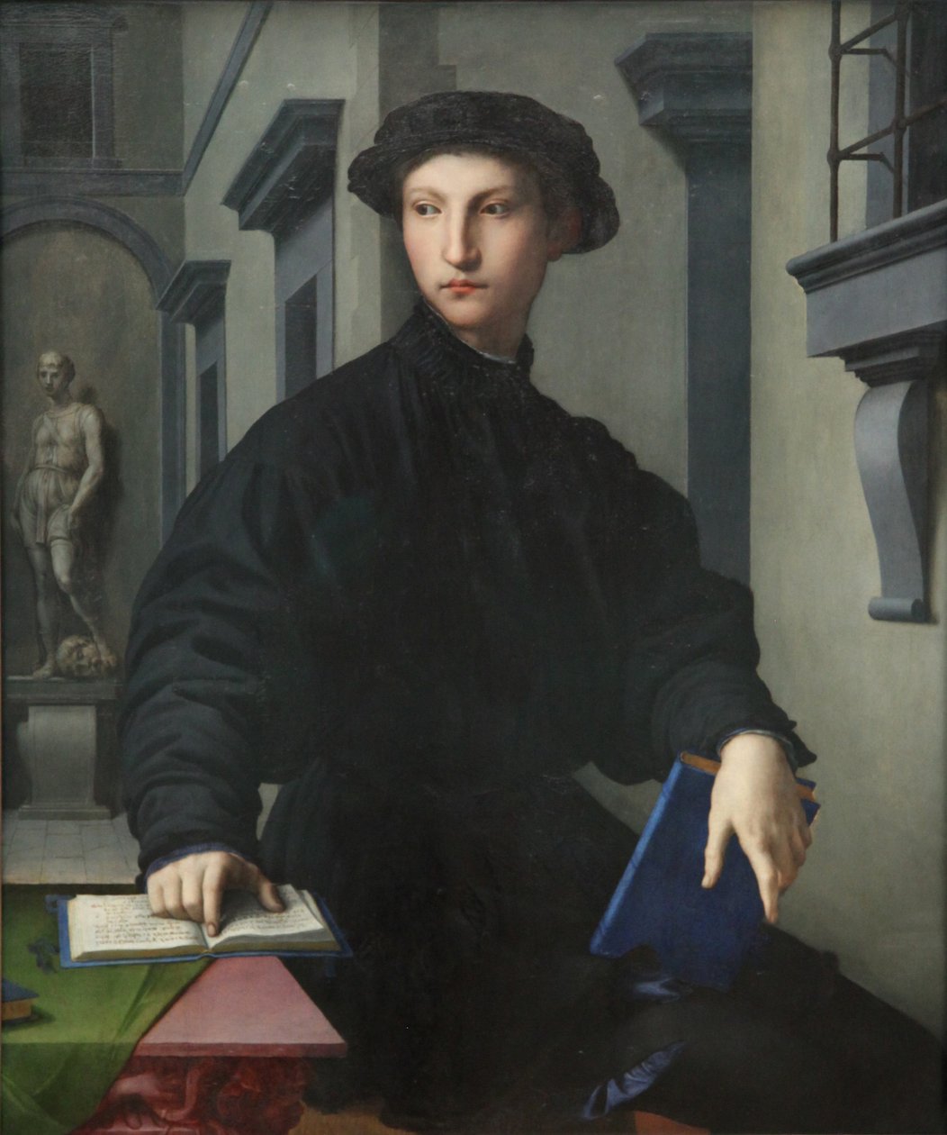 Inglês: Ugolino Martelli (1519-1592) Retrato de Ugolino Martelli de Bronzino