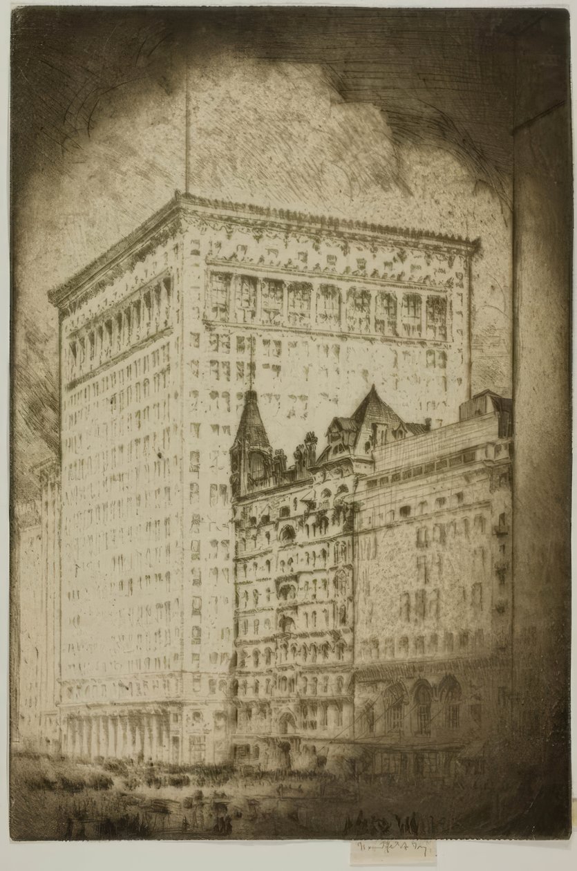 Chicago - 1880 - 1910 de Bror Julius Olsson Nordfeldt