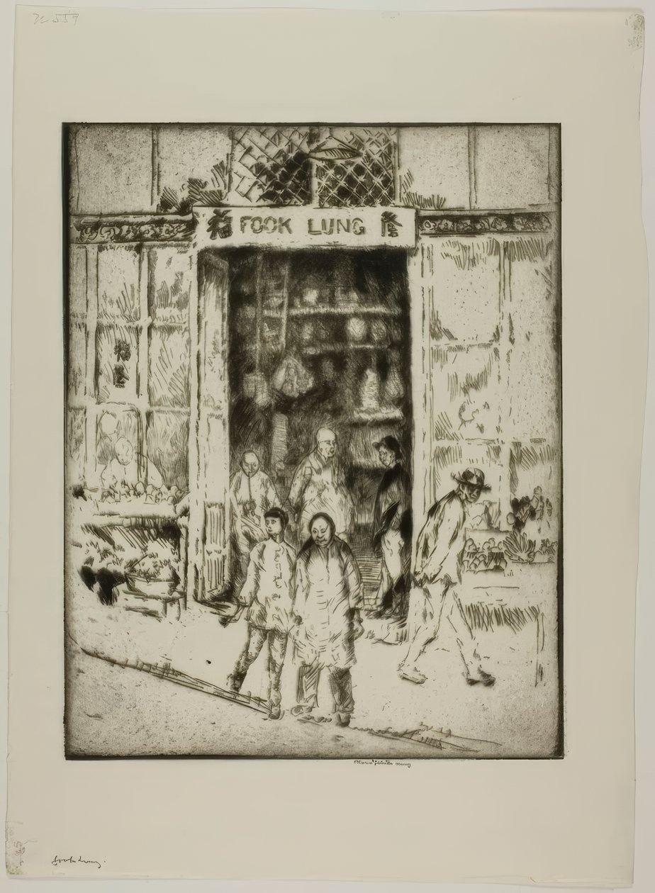 São Francisco - Fook Lung de Bror Julius Olsson Nordfeldt