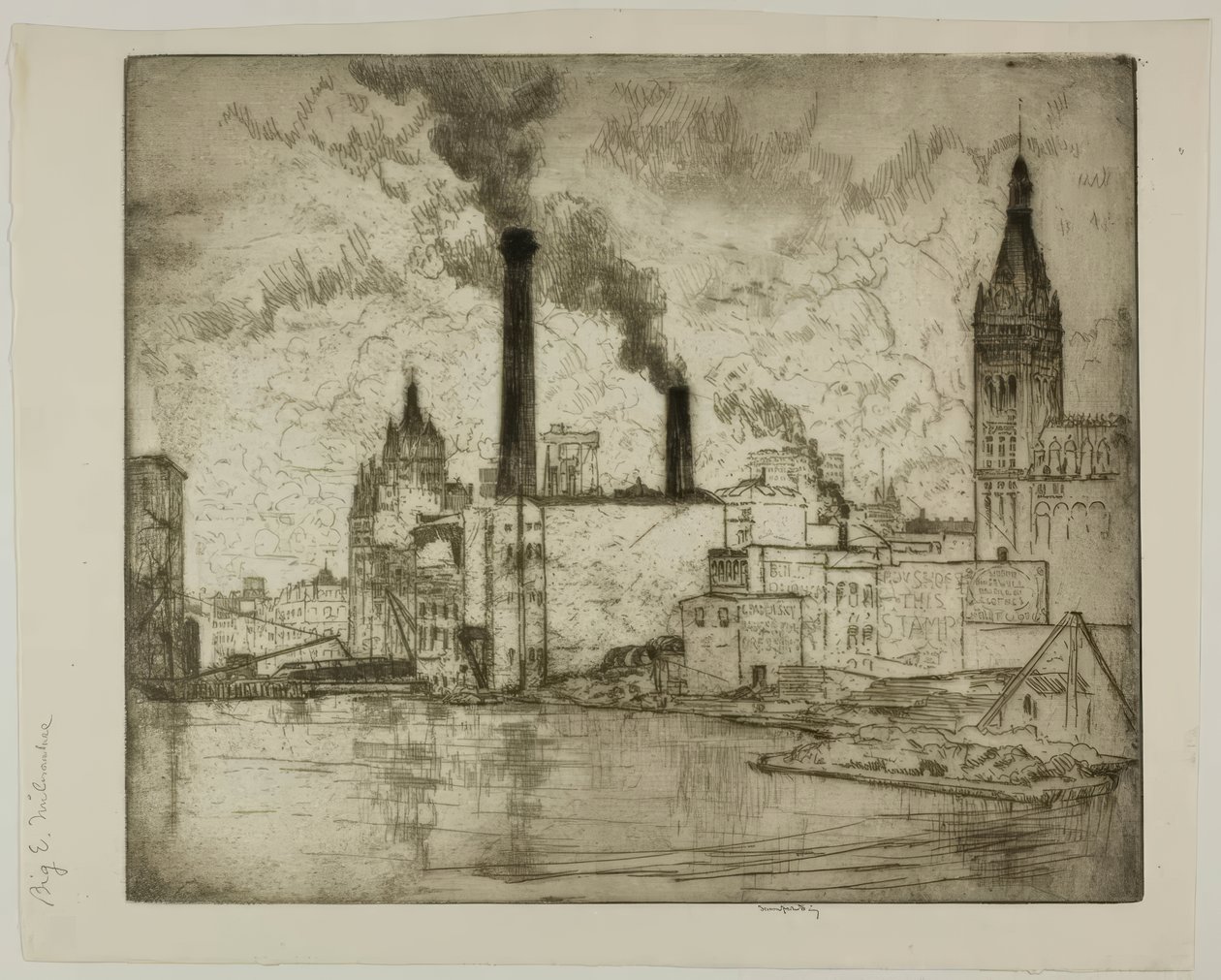 O Grande E de Bror Julius Olsson Nordfeldt