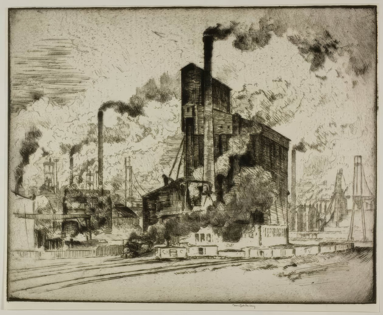 O Grande Elevador de Bror Julius Olsson Nordfeldt