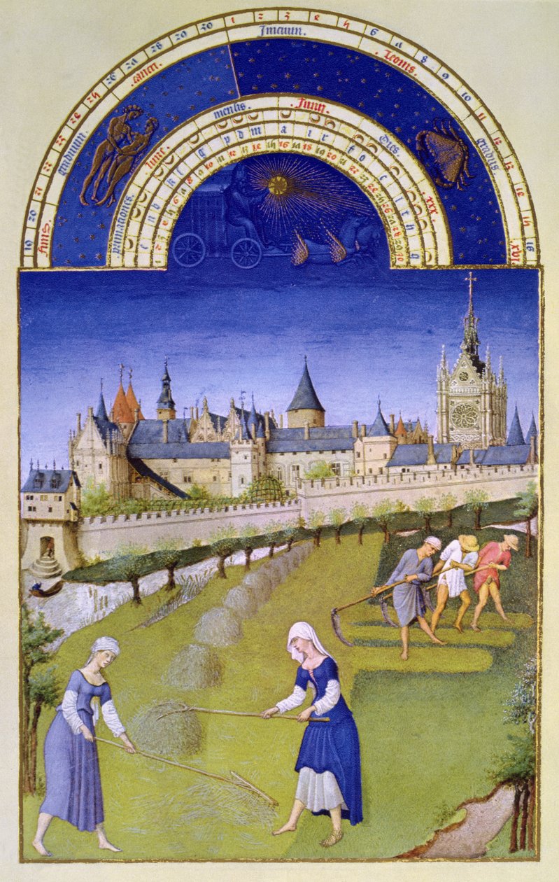 Facsimile de Junho: Haymaking, from the 
