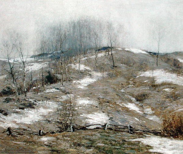 Inverno de Lingering de Bruce Crane