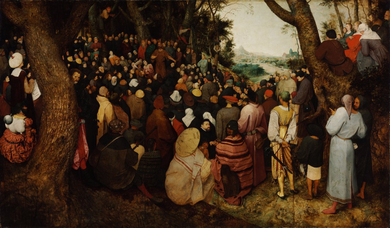 O Sermão de São João Batista de Bruegel