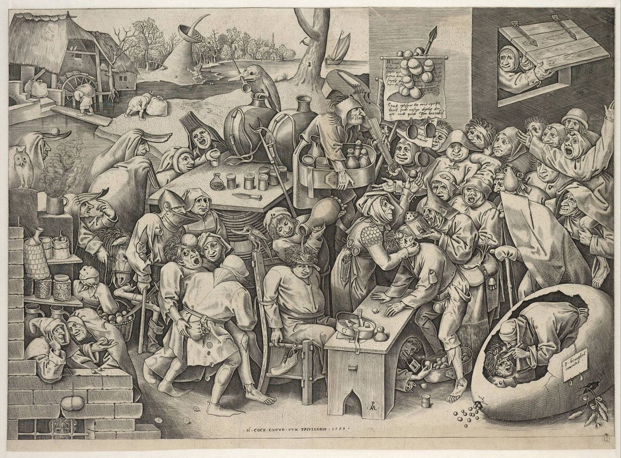 A Bruxa de Malleghem de Bruegel