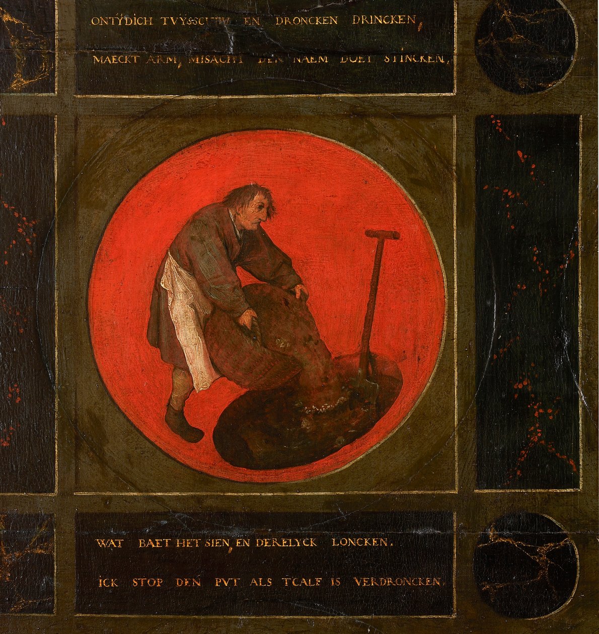 Doze Provérbios, 1558. de Bruegel