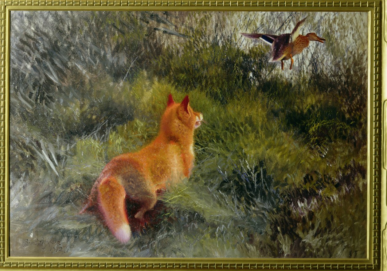 Iludindo a Raposa, 1912 de Bruno Andreas Liljefors