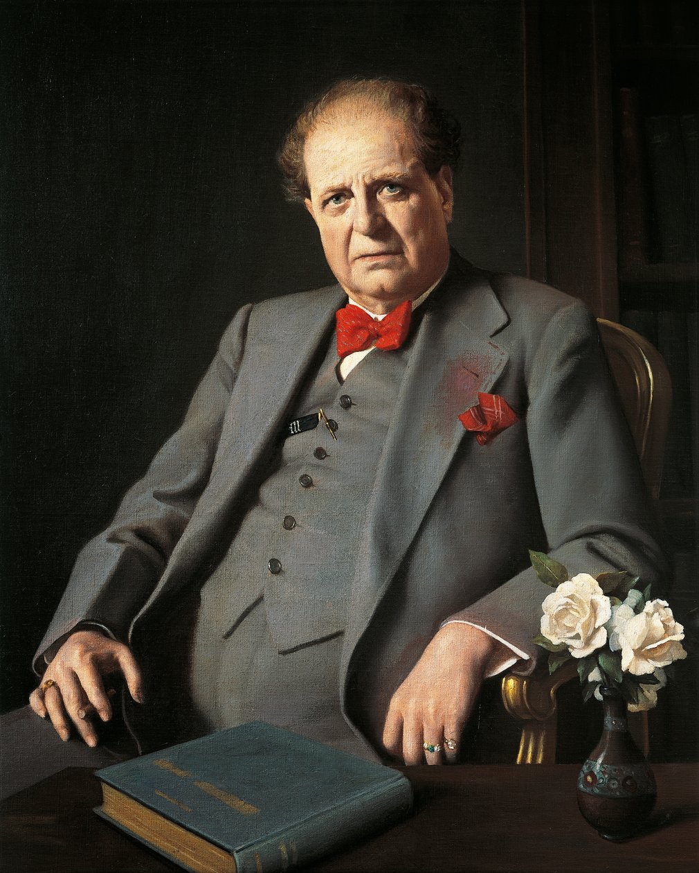 Retrato de Pietro Mascagni (Livorno de Bruno Croatto