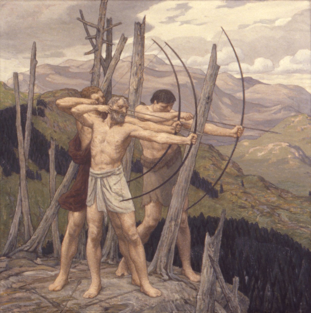 Os Arqueiros de Bryson Burroughs